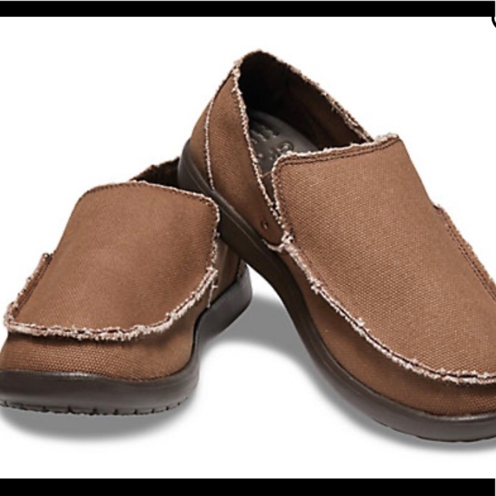Crocs Santa Cruz wife slip on loafer Sz 11